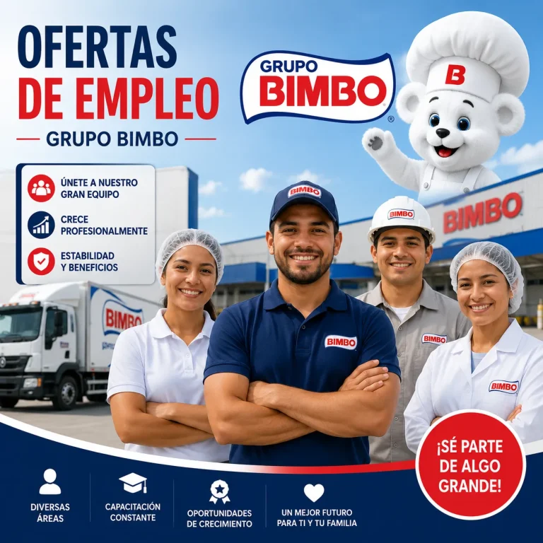 🥖 Empleo en Grupo Bimbo: Trabaja en la panificadora más grandes del mundo